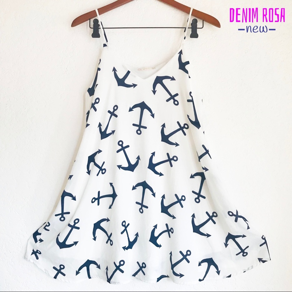 New anchor print dress